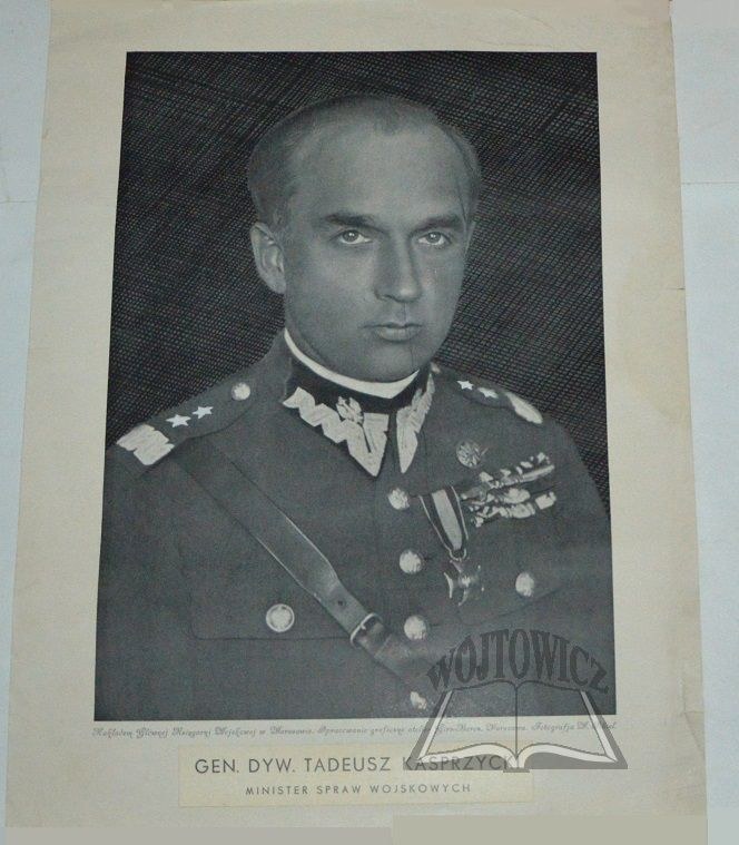 KASPRZYCKI Tadeusz, Gen. Dyw. Minister Spraw Wosjkowych. Aukcja