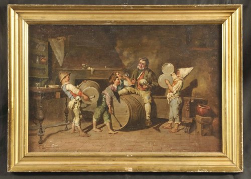 1843-1893), Malarstwo rodzajowe, Giuseppe Costantini