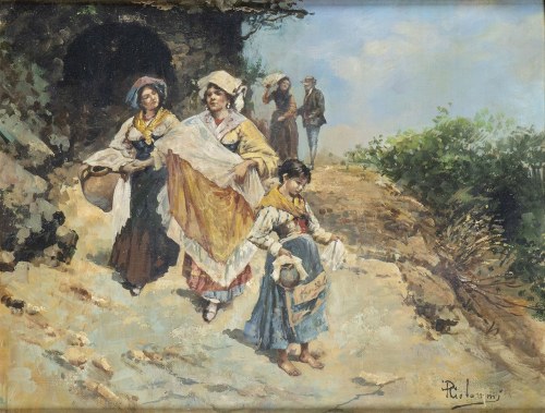 1967), Spacerujące wieśniaczki, Riccardo Celommi