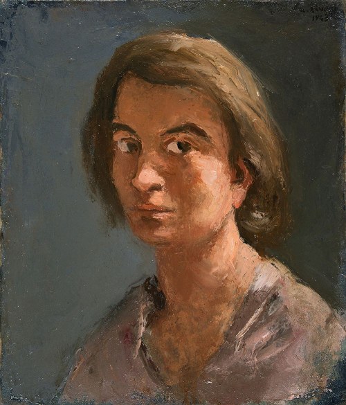 1908-1990), Portret kobiety, 1943, Alberto Ziveri