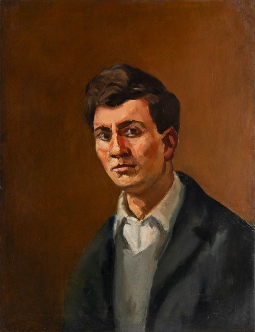 1908-1990), Portret Edolo Masci, 1957, Alberto Ziveri