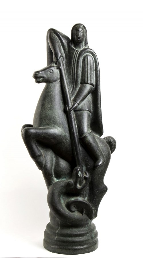 1889 - Milano, 1947), Święty Jerzy i smok, Arturo Martini