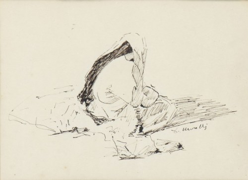 1823 - 1901), Studium dla damy, Domenico Morelli