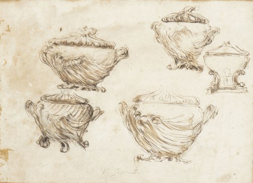 1852-1929), Studium wazonu na zupę, Vincenzo Gemito