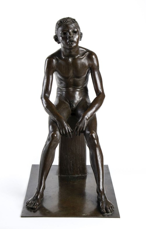 1900 - Mediolan, 1995), Giovinetto nuotatore, 1933, Francesco Messina