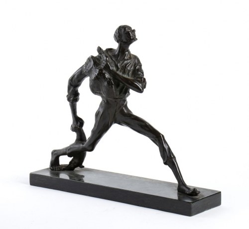 1888 - Bolzano, 1950), Złodziej kurczaków, 1923 ok., Hans Piffrader