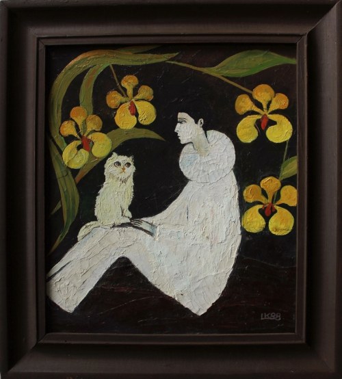 Pierrot z kotem, Krystyna Liberska
