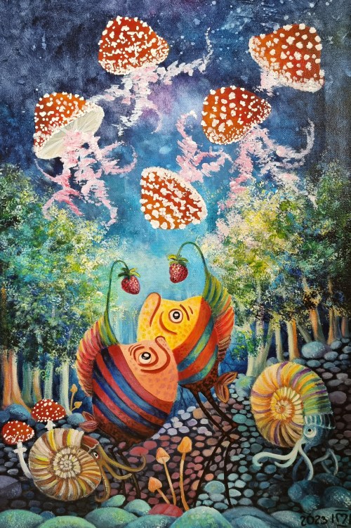 Leśny ocean, 2023, Magdalena Wojciechowska