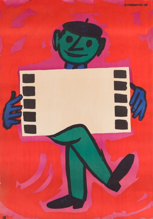 1956, Plakat Wystawowy - Proj. Henryk Tomaszewski
