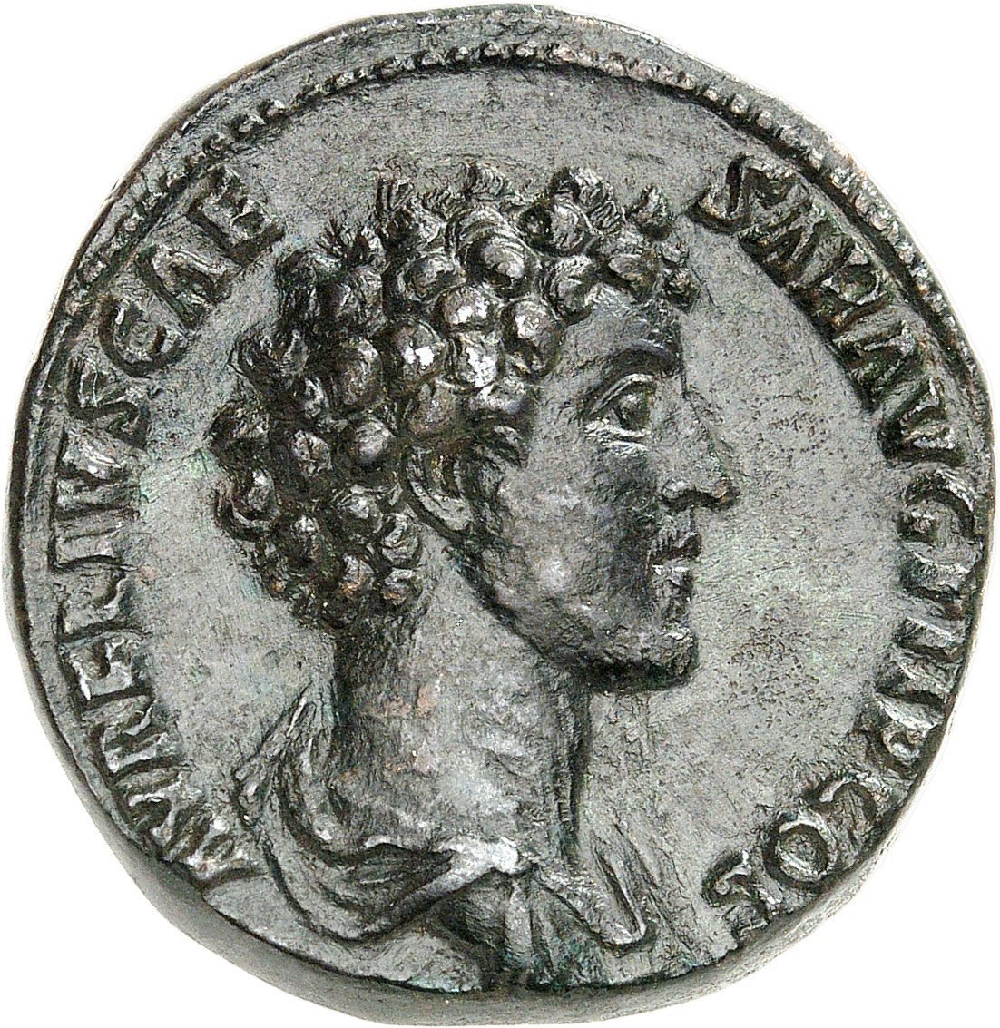 Marcus Aurelius (161-180). Sesterce 140-144, Rome. - Online auction /  Online bidding - Price - OneBid