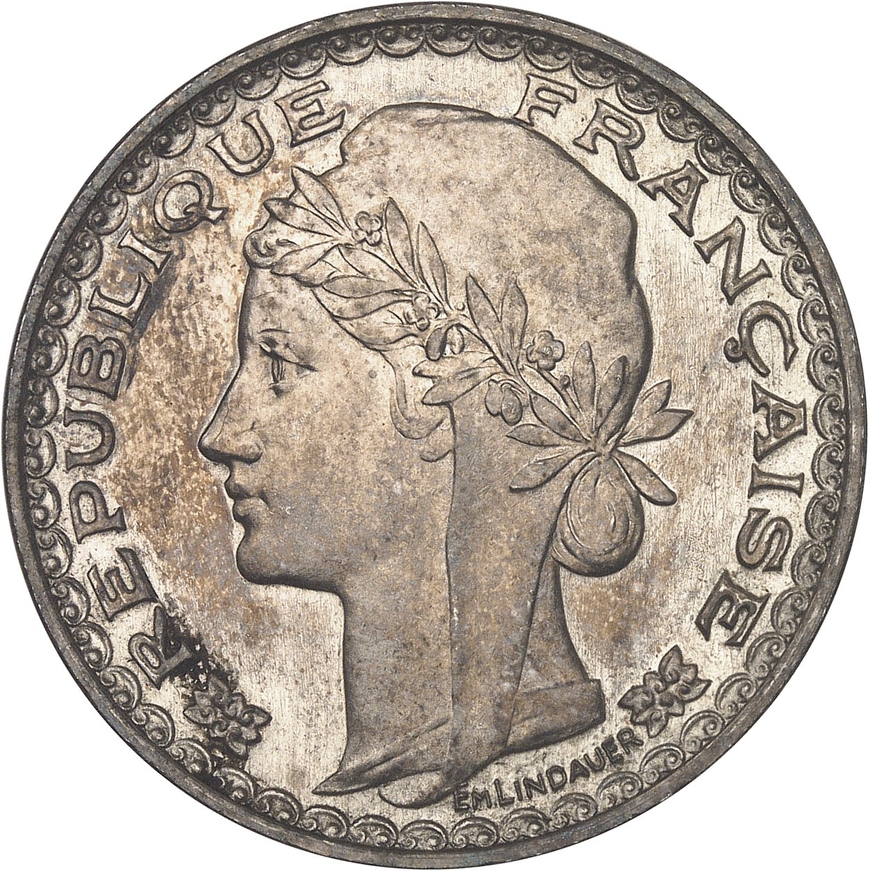 IIIe République (1870-1940). Essai-piéfort De La Piastre 1931, A, Paris ...