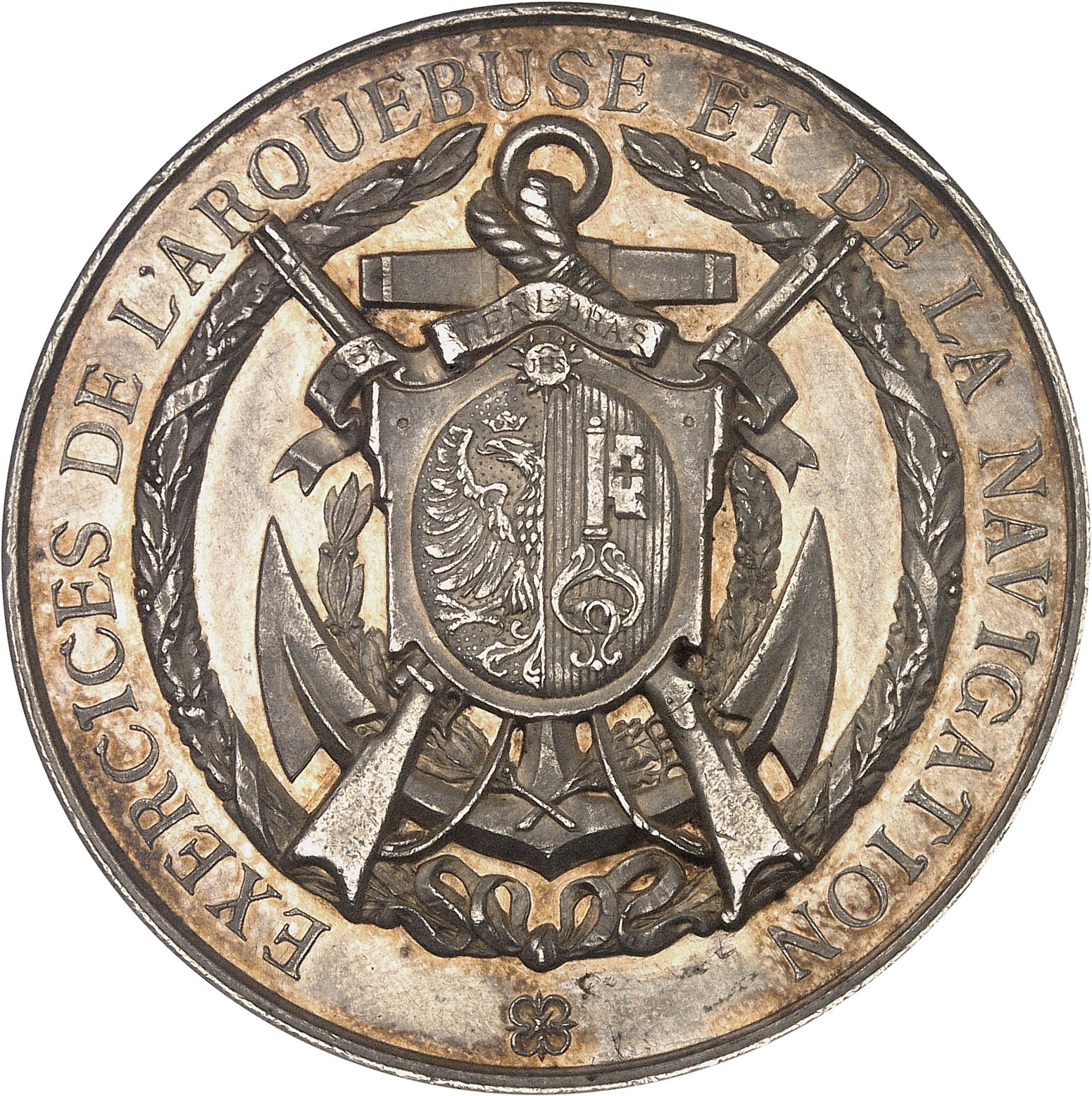 Médaille Honneur à L'Adresse - Tir Et Arquebuse - France 19ème - 11g