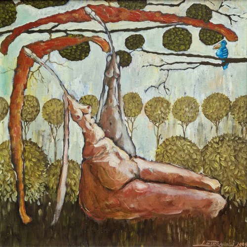 Raz, dwa, trzy, niebieski ptak patrzy, 2009, Jarosław Luteracki