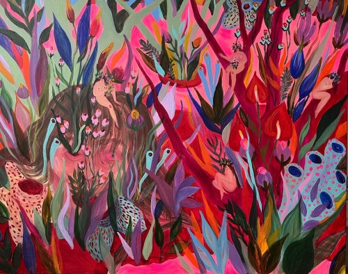 Where does your happiness grow, 2022, Anastasia Rydlevskaya