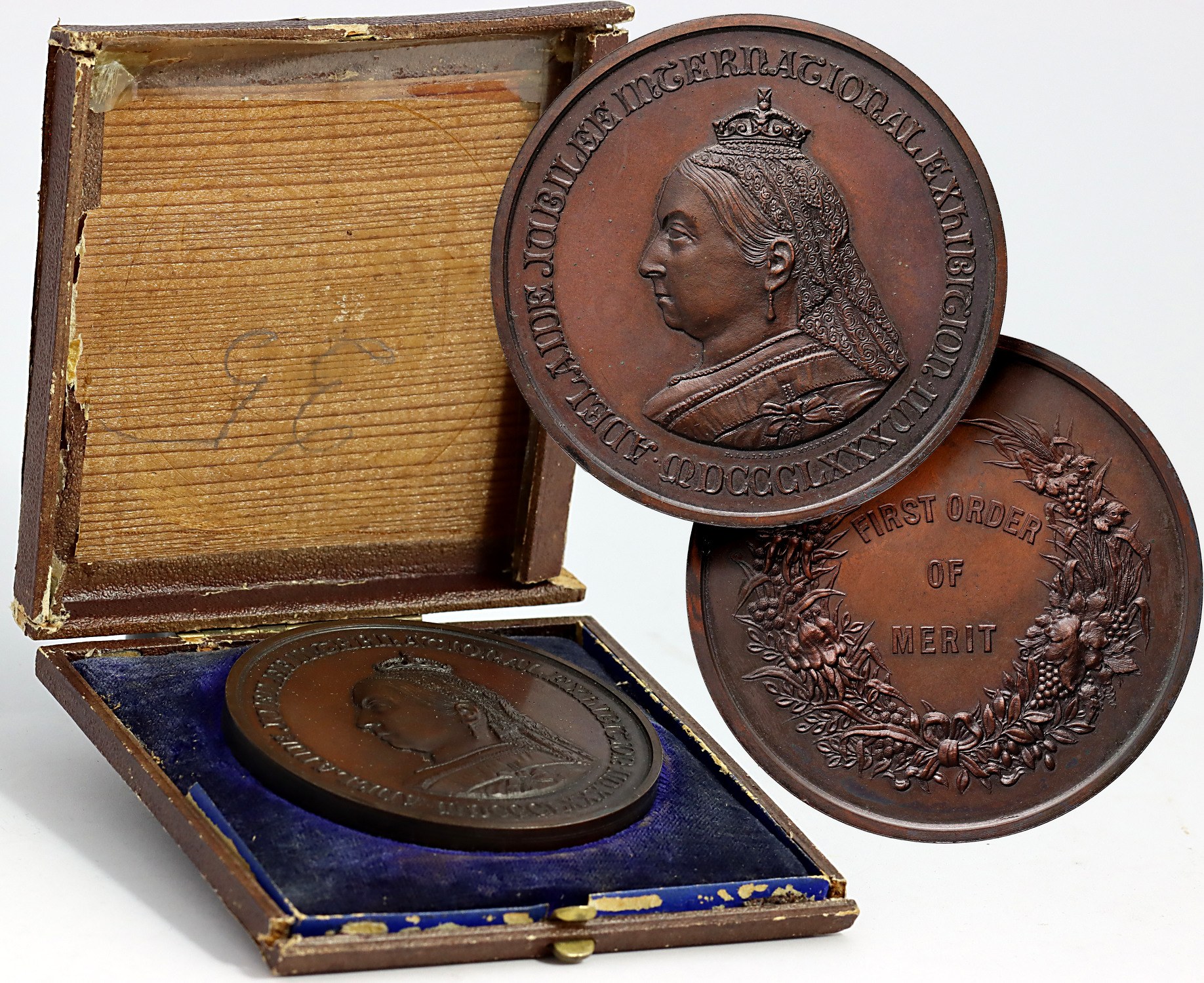 Australia, Wiktoria, medal z 1887 roku, Adelajda - Jubileuszowa ...
