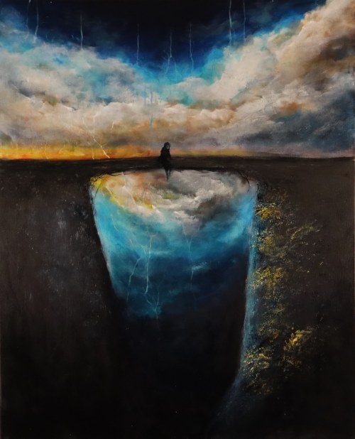 Somewhere in the middle, 2022 r., Andrzej Mitera