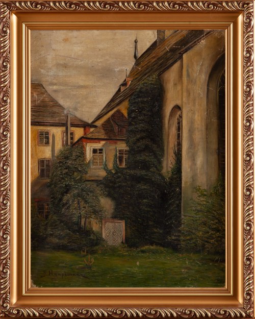 Mur kościoła, Josef Hauptmann