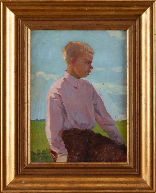 Portret chłopca, Siergiej Nikiforow