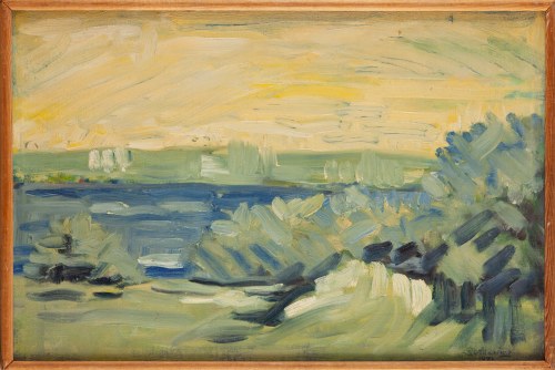 Nad Zalewem Zegrzyńskim, 1974, Hanna Sosinowicz