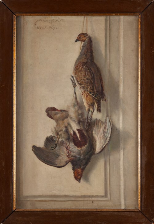 Martwa natura z kuropatwami, 1931, Jan Stępień