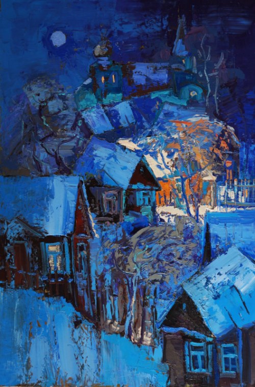 "NIEBIESKIE BAJDURZENIE 01", Daniel Gromadzki