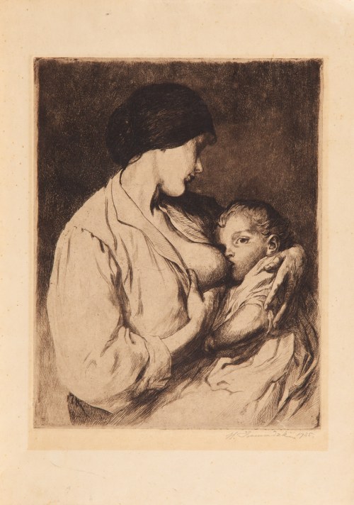 Macierzyństwo, 1935, Stanisław Zawadzki
