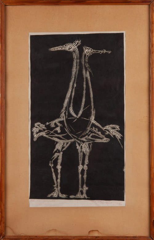 Dwa ptaki, 1956, Stanisław Dawski