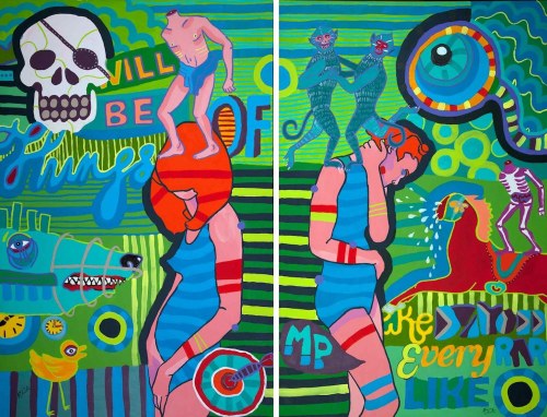 One i Zielona Wyspa I i II, 2015, Marcin Painta