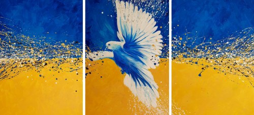 Peace, 2022, Oksana Malanij