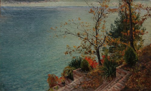 Widok z willi nad morzem, Feodor Petrovich Riznischenko