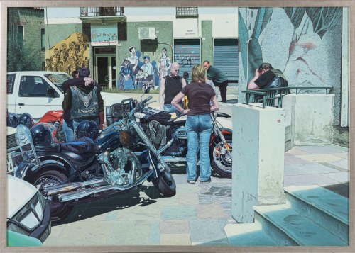 Orgosolo - Piazza del Popolo, 2010, Andrzej Adam Sadowski
