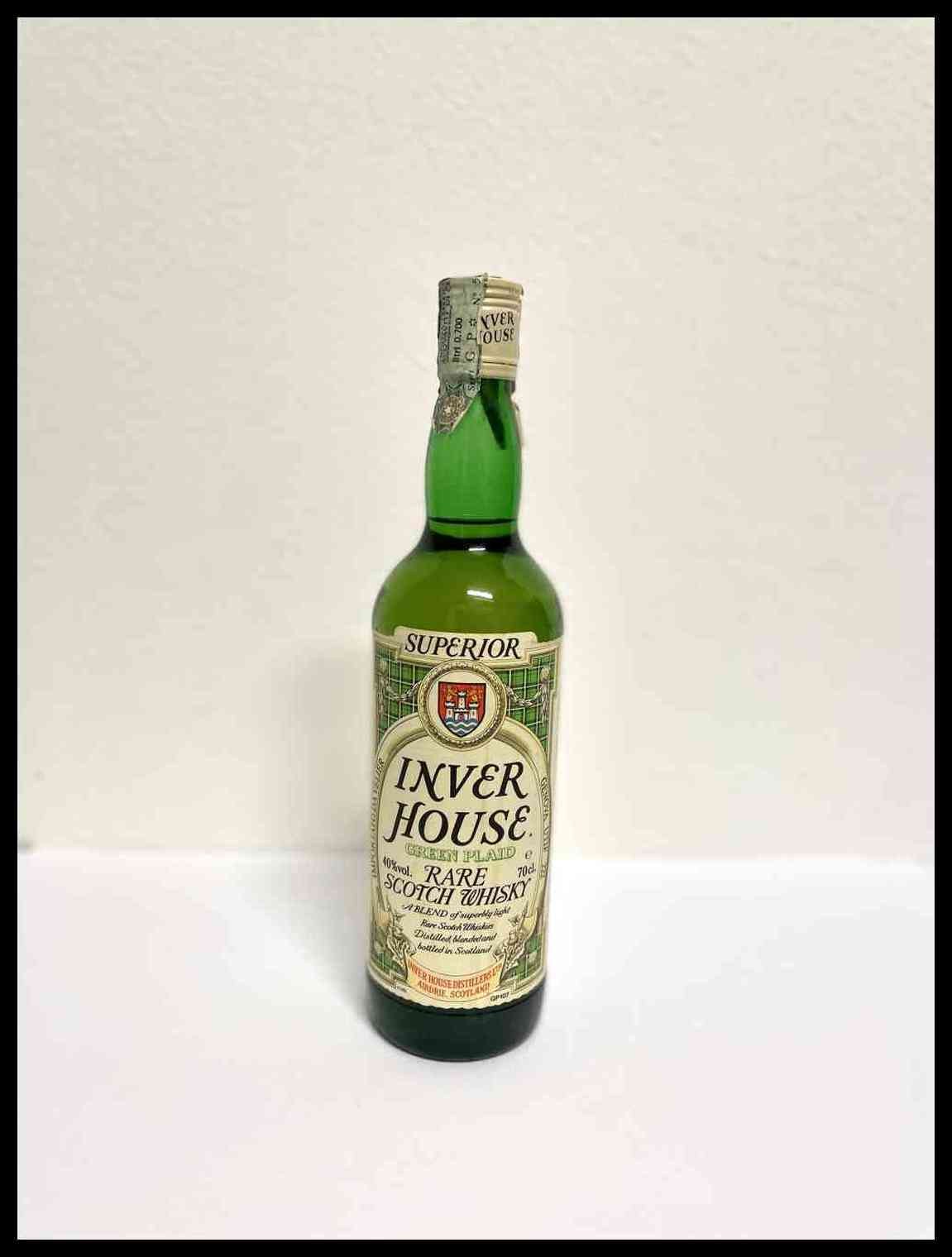 Inver House Green Plaid Blended Scotch Whisky Scozia, Blended Scotch ...