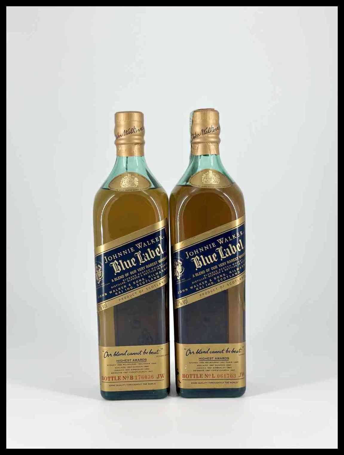 Johnnie Walker Blue Label Blended Scotch Whisky Scotland, Blended ...