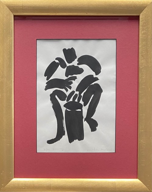 Afro Drumming I, 1989, Niklaus Troxler