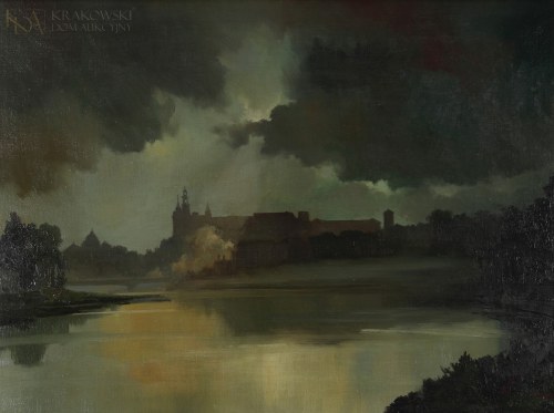 "Zakole Wisły z widokiem na Wawel", Włodzimierz Karcz