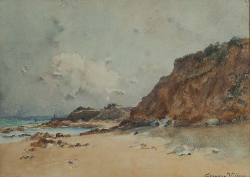 Pejzaż znad Morza Śródziemnego (Prowansja), Georges Villain