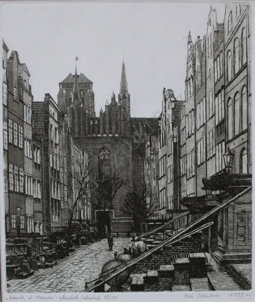 Gdańsk, ul. Mariacka, Piotr Dembski