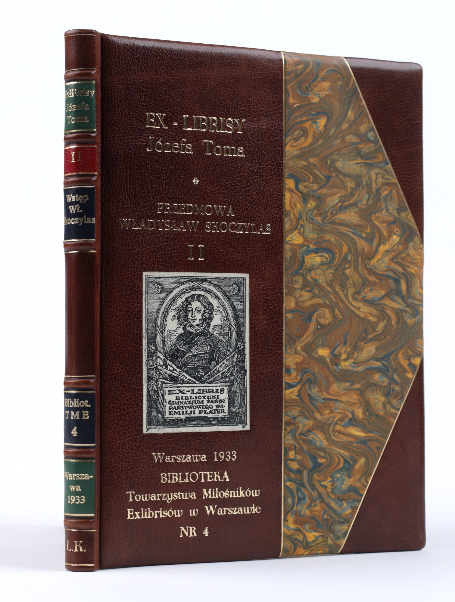 TOM Józef - Ex-librises of Józef Tom. With a foreword by Władysław ...
