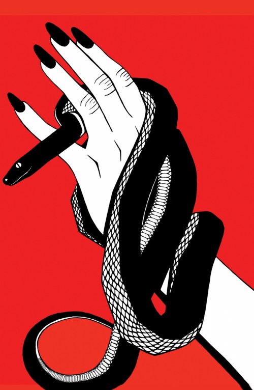 Red snake, Adrianna Zawadzka