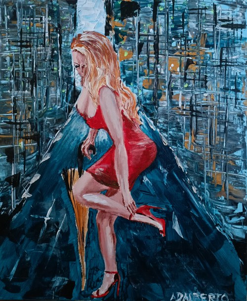 Lonely in Big City, 2021 r., Wojciech Matuszny