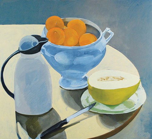 Karczunek), Martwa natura z melonem, 2012, Tomasz Karabowicz