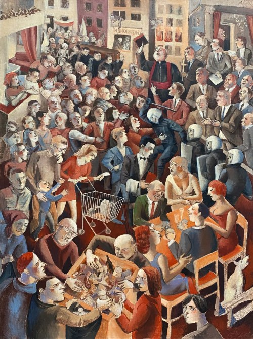 Warszawa ), "Witajcie w ciężkich czasach" 2022, Juliusz Lewandowski