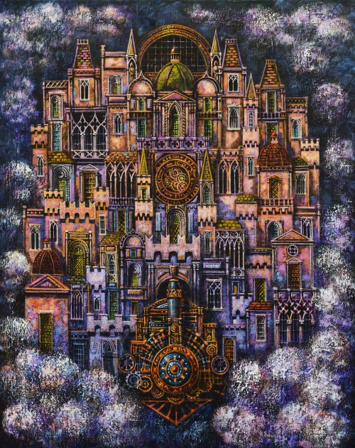 " Dworzec Dobrej Nadziei " 73x92, Maciej Urbaniak