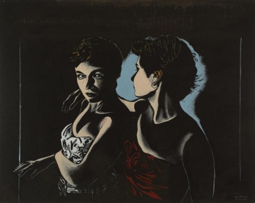 " Las o zmierzchu " 2010, Antoni Fałat