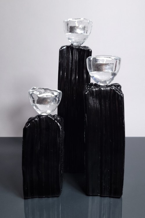 Zestaw Świeczników (wys. 15-30 cm), Andrzej Rafalski
