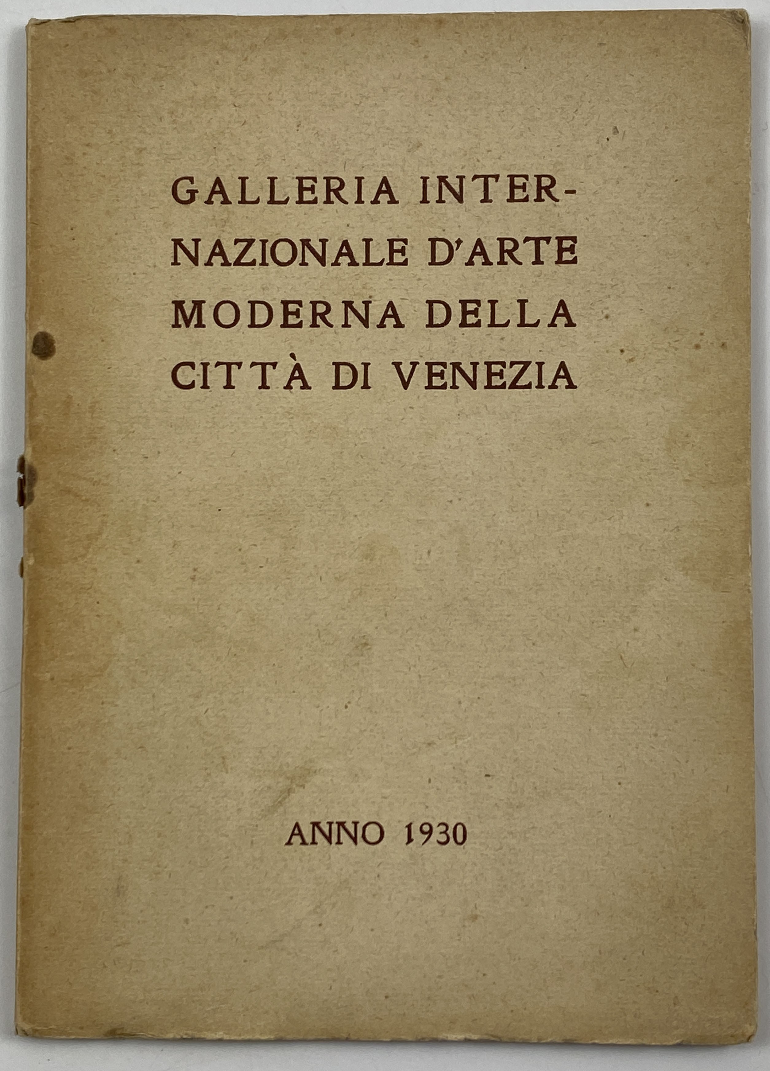 Elenco Delle Opere Esposte Galeria Internazionale D Arte Moderna Della Citta Di Venezia