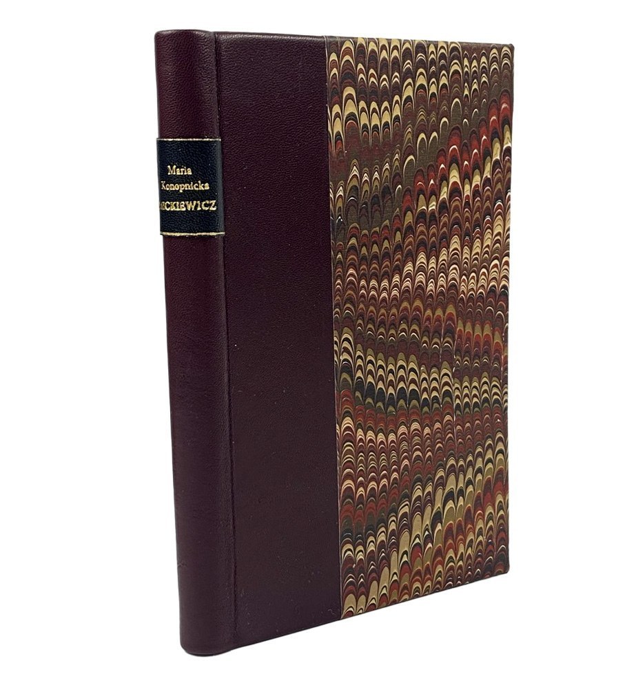 Konopnicka Maria, Mickiewicz his life and spirit [1899][Half-paper ...