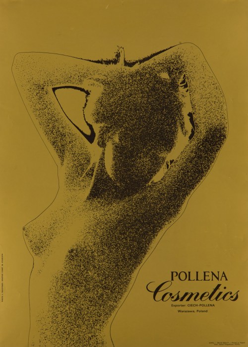 proj. Marek STAŃCZYK (ur. 1946), 1977, Plakat reklamowy "Pollena. Cosmetics" - fot. J. RACZYŃSKI