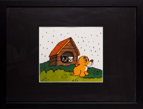 "Filemon i Bonifacy" - ilustracja, str. 93, 1980, Julitta Karwowska-Wnuczak