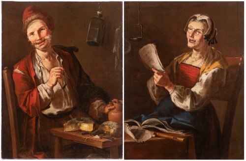 zwany Todeschini (1664-1736), Para obrazów, Giacomo Francesco Cipper